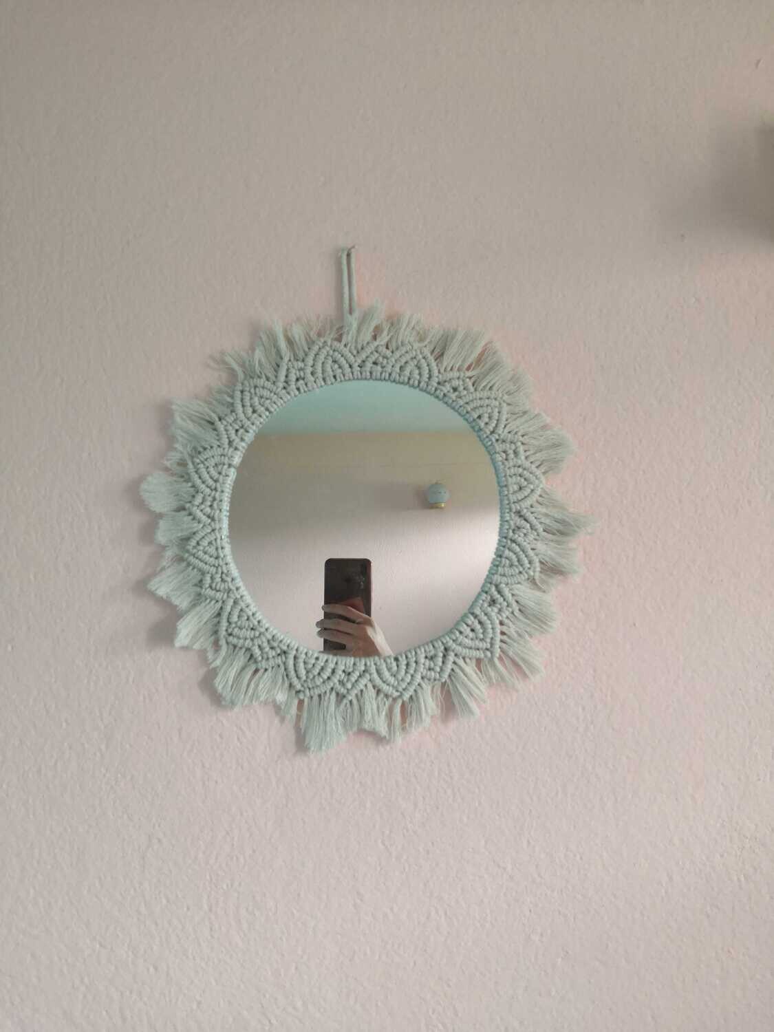 Macrame Mirror