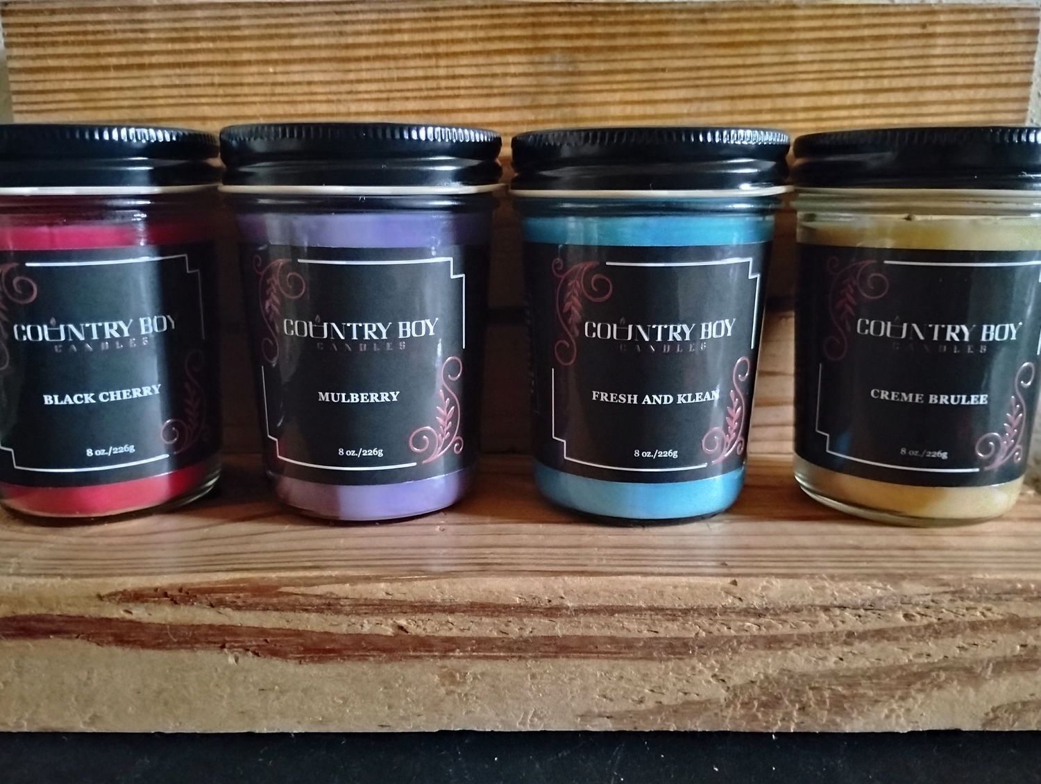 Candles 4 Pack - Pick your Scents