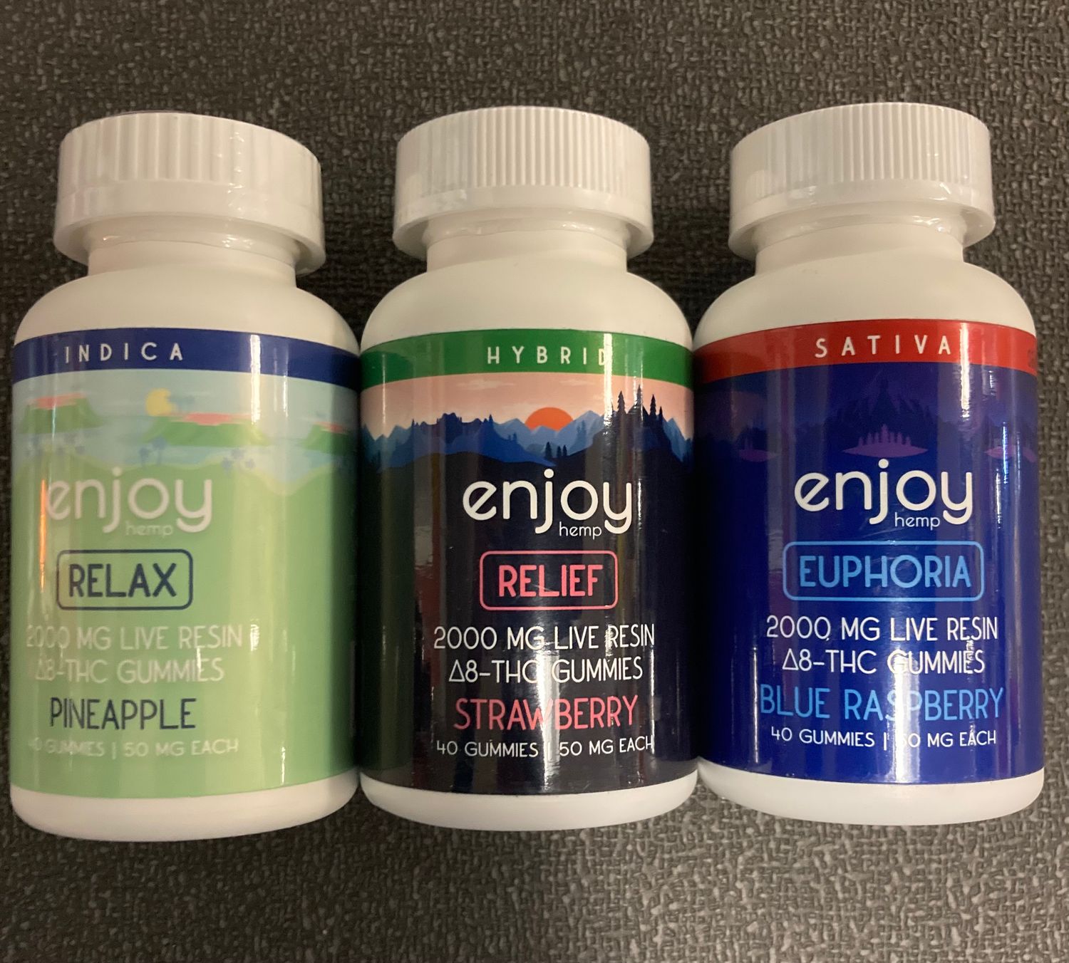 Enjoy Delta 8 Gummies (2000mg)