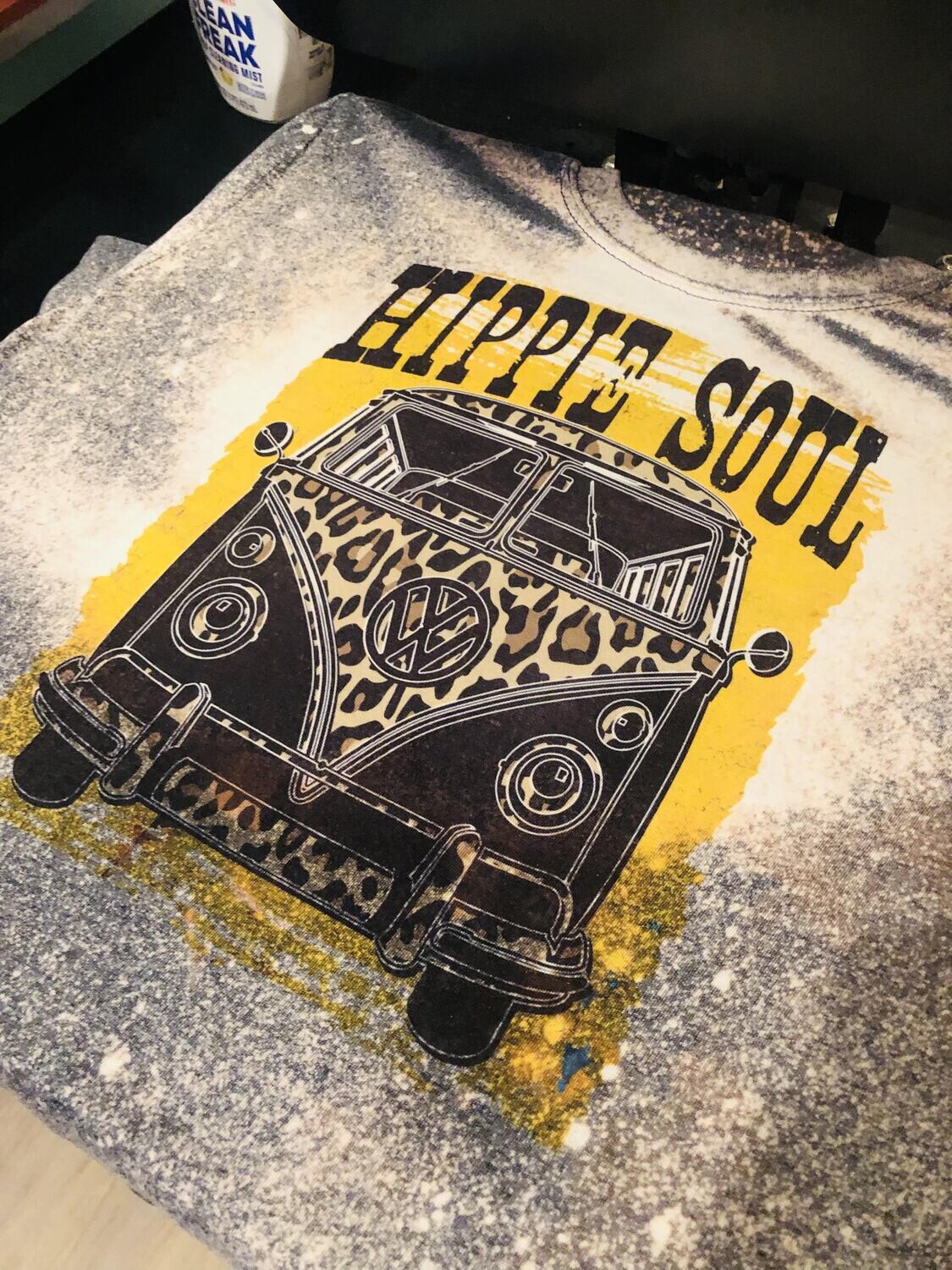Bleached Hippie Soul Graphic Tee