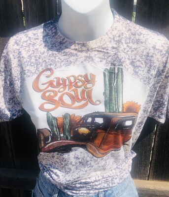 Bleached Gypsy Soul Grpahic Tee