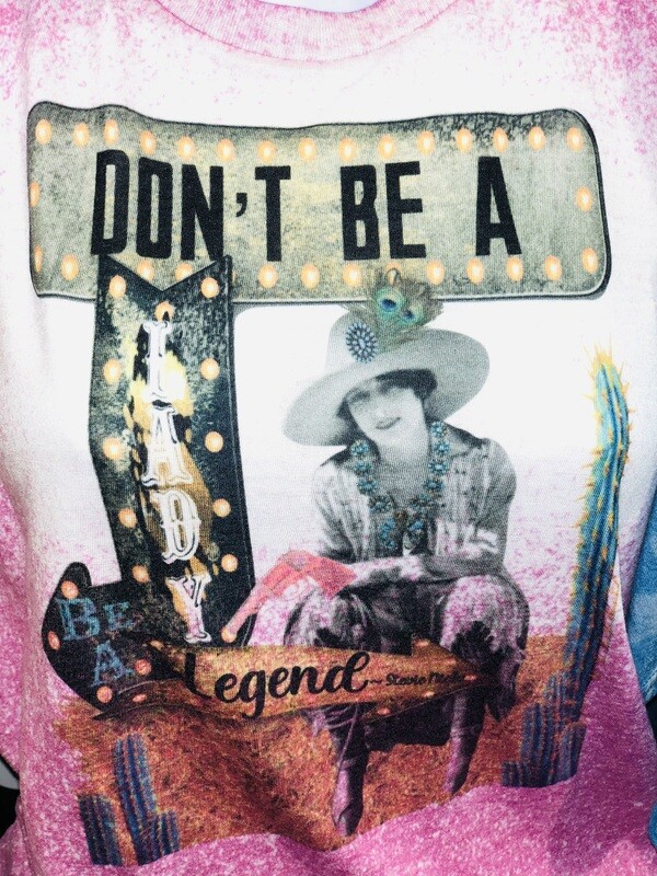 Bleached Don&#39;t be a lady be a Legend