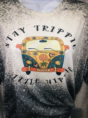 Bleached Stay Trippie Graphic Tee