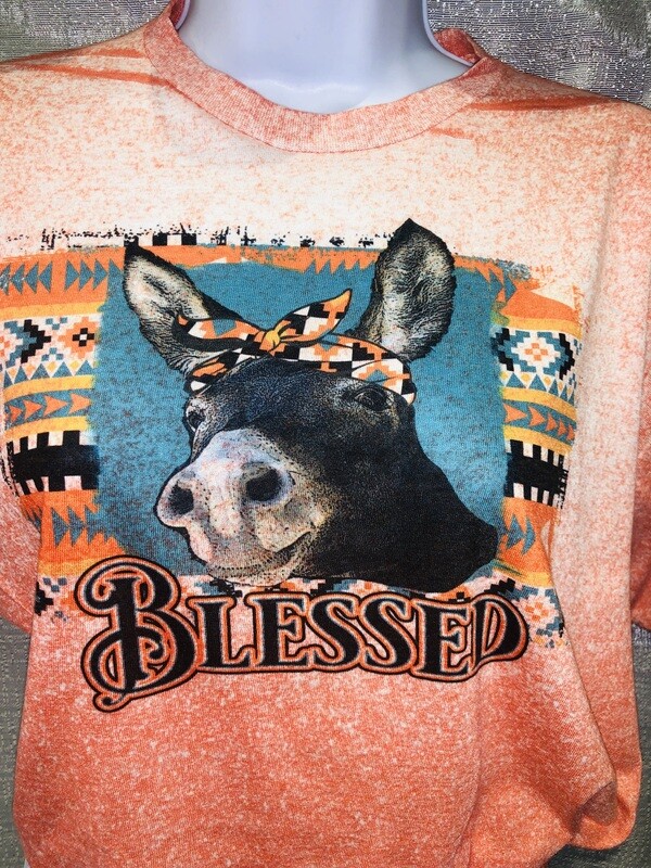 Bleached BLESSED ass Graphic Tee