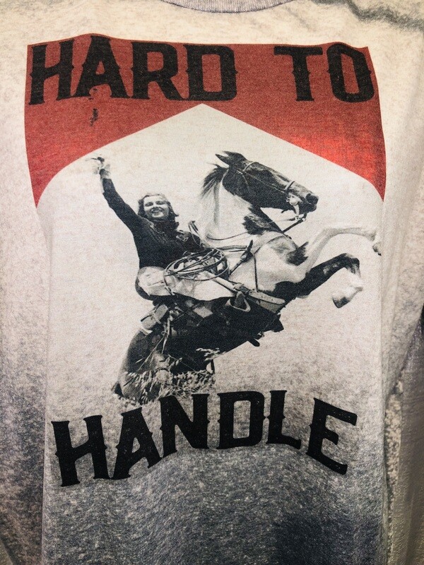 Bleached Hard to Handle Graphic Tee