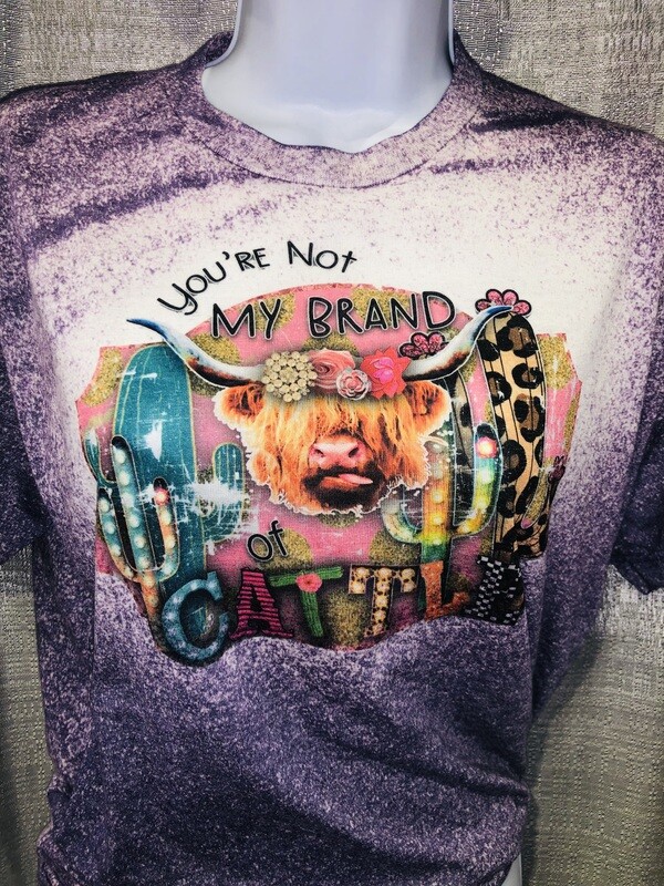 Bleached Not everybody&#39;s Brand Graphic tee