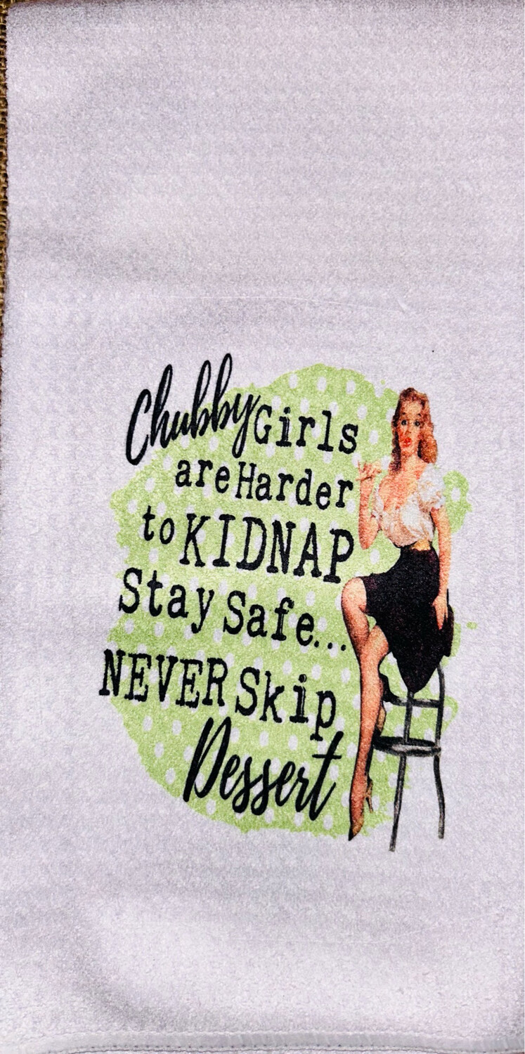 Do Not Skip Dessert Kitchen Waffle Towel