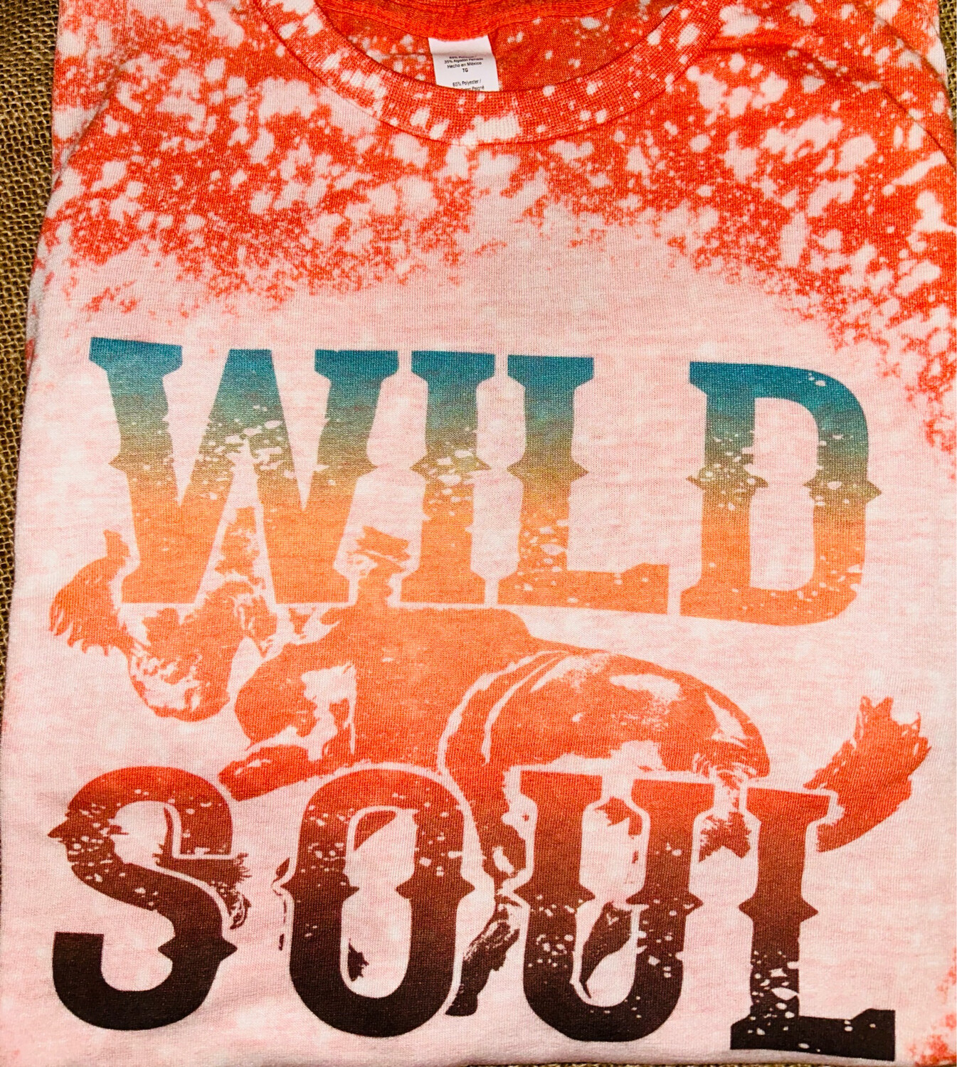 Wild Soul Bleached Graphic Tee
