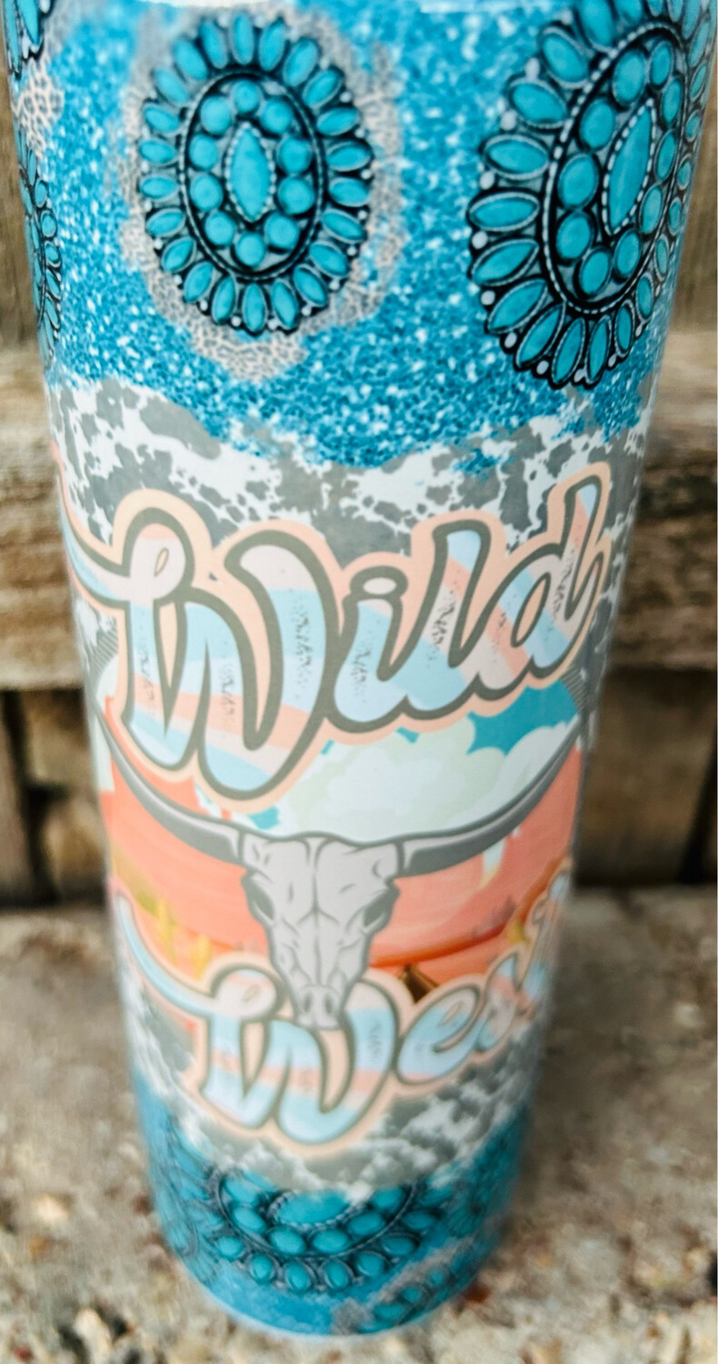 Wild West Tumbler 20oz