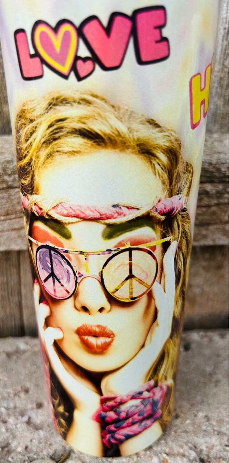 Peace Out 20 Oz Tumbler