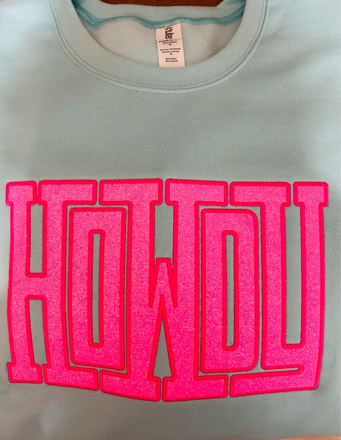 Howdy Embroidered Sweatshirt