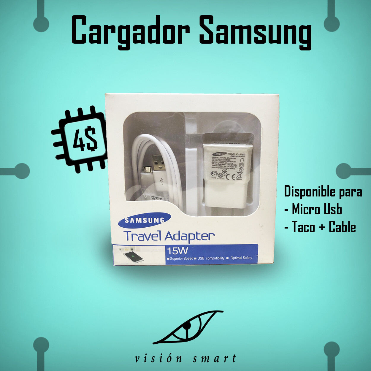 Cargador Samsung