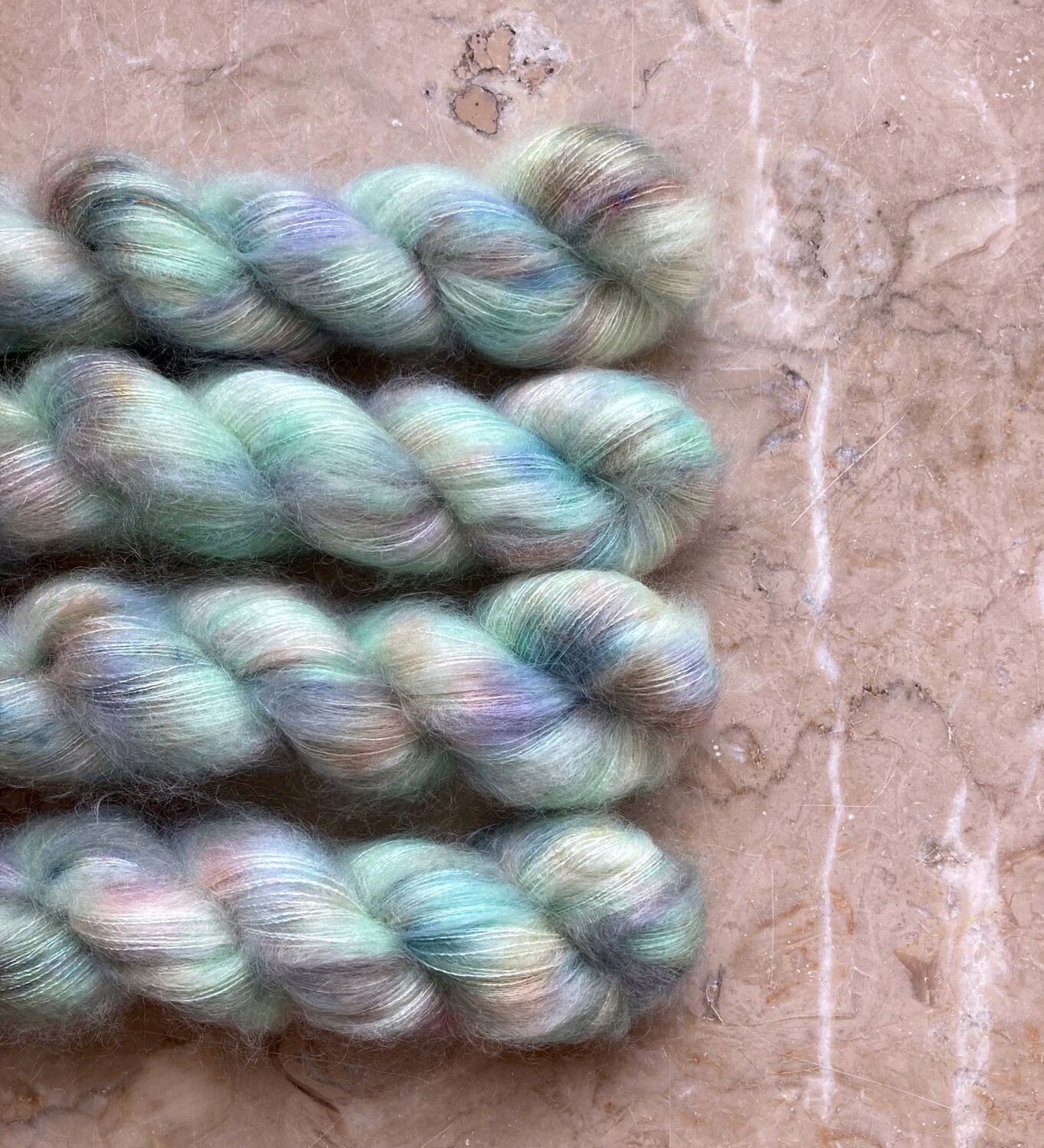 Baby Seashells Silk Mohair