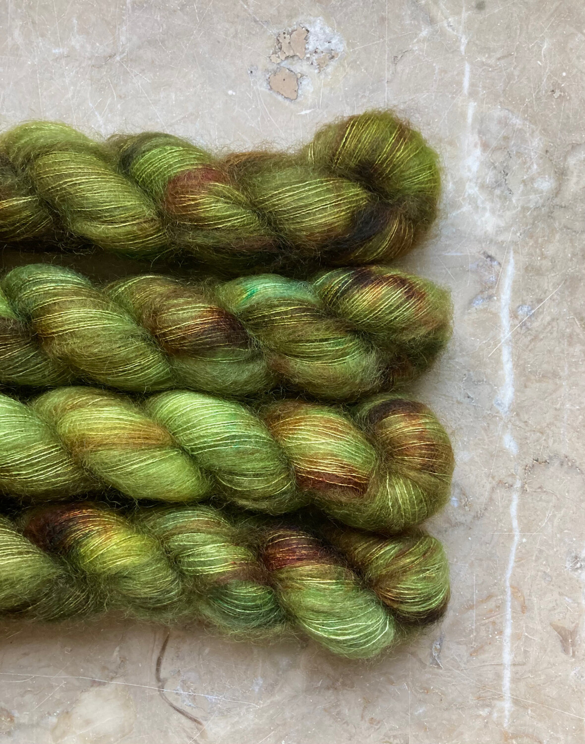 Earthling (Ooak) Silk Mohair