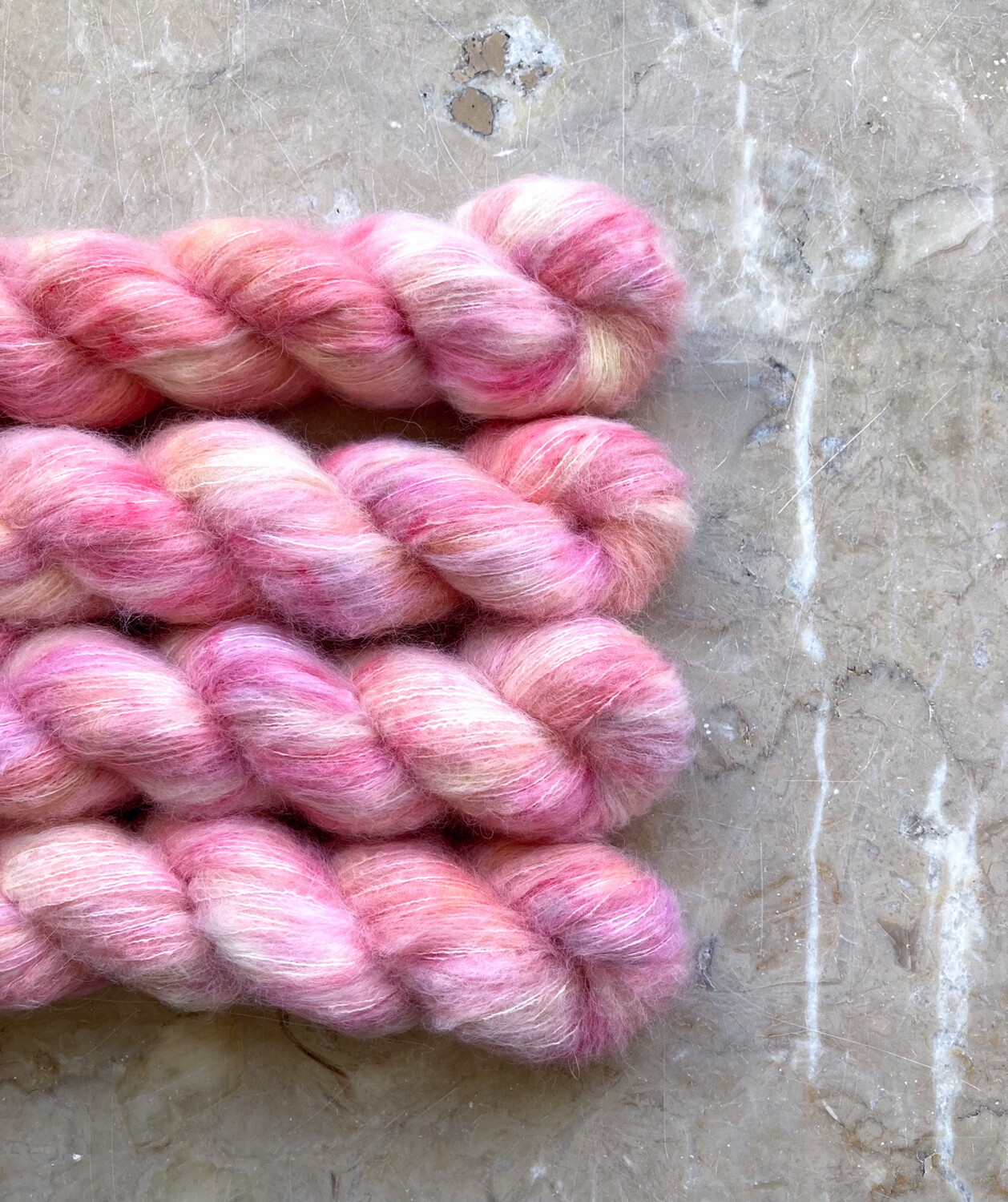 Fruit Punch Suri/Silk Lace 