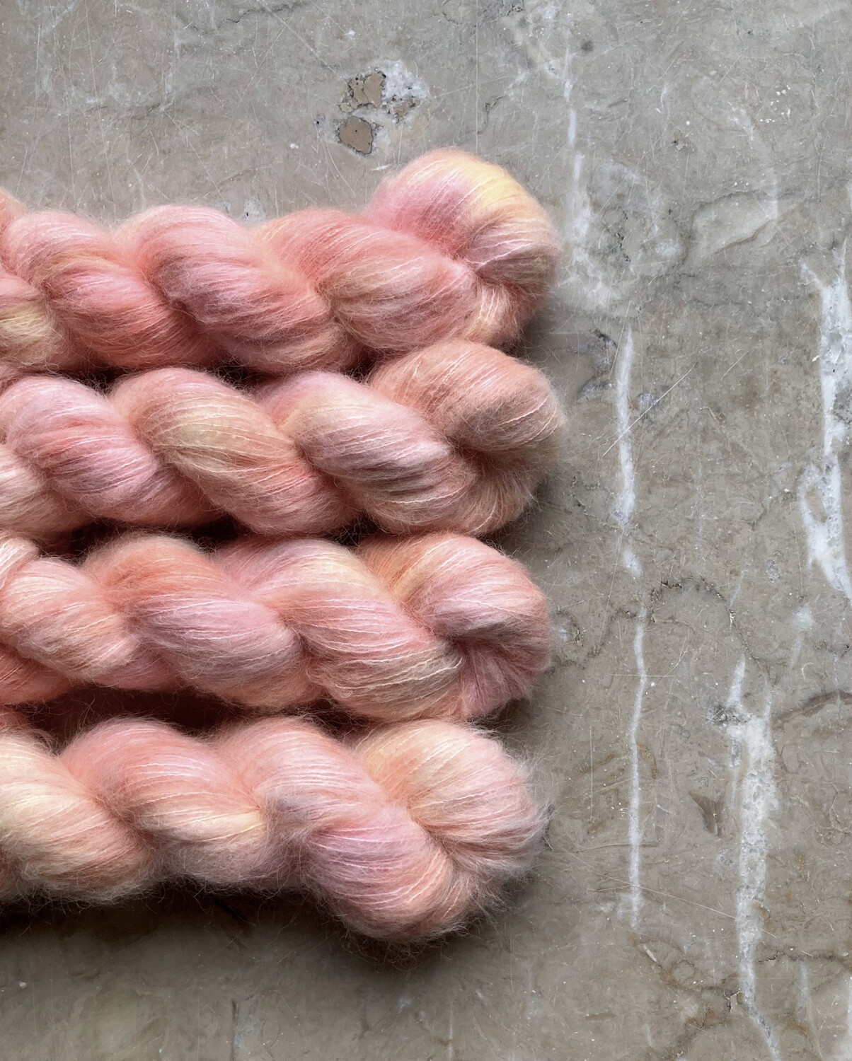 Preach Peach Suri/Silk Lace 
