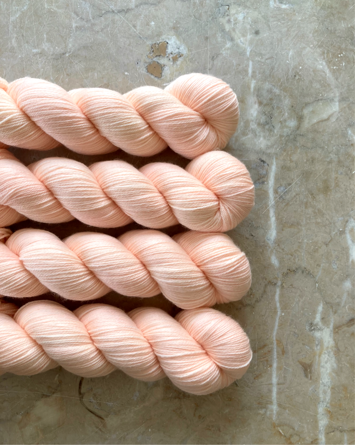 Lychee Milk Merino Fingering Soft 
