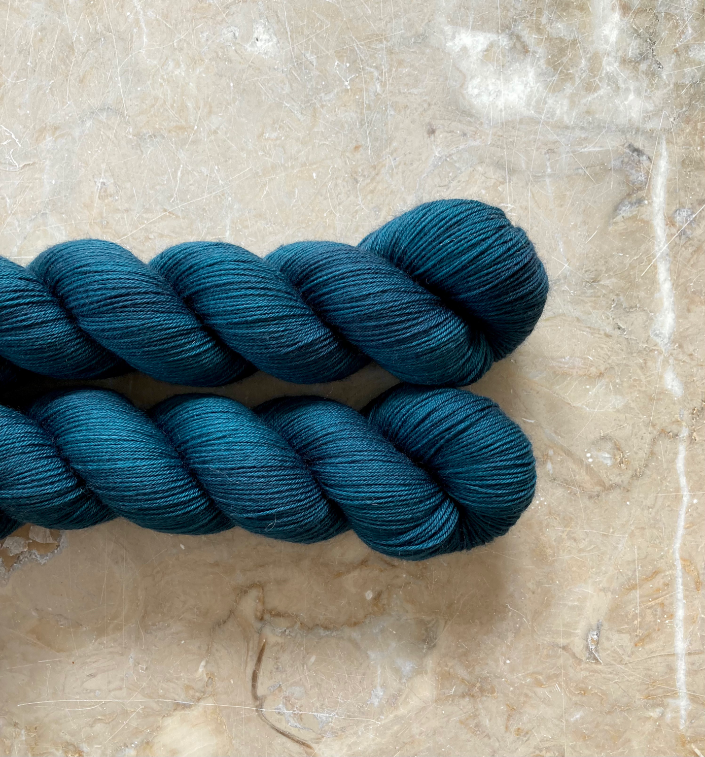 Deep Teal Super Sock (Ooak)