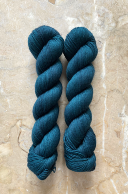 Deep Teal Super Sock (Ooak)