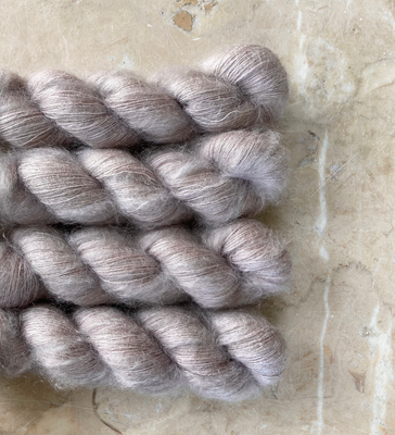 Pink Clay Silk Mohair