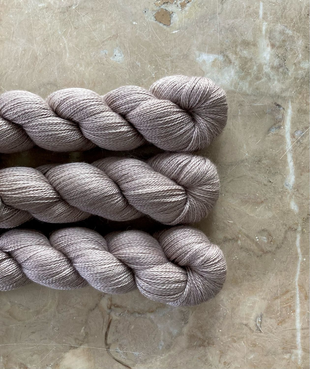 Pink Clay Baby Silk Lace