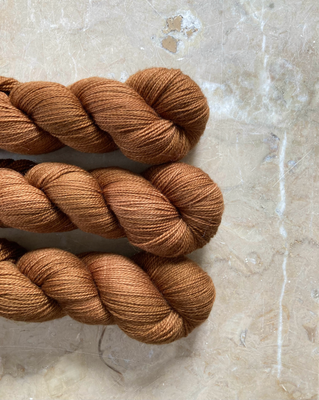 Toffee Merino/Camel Fingering 