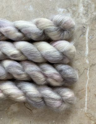 Oyster Silk Mohair