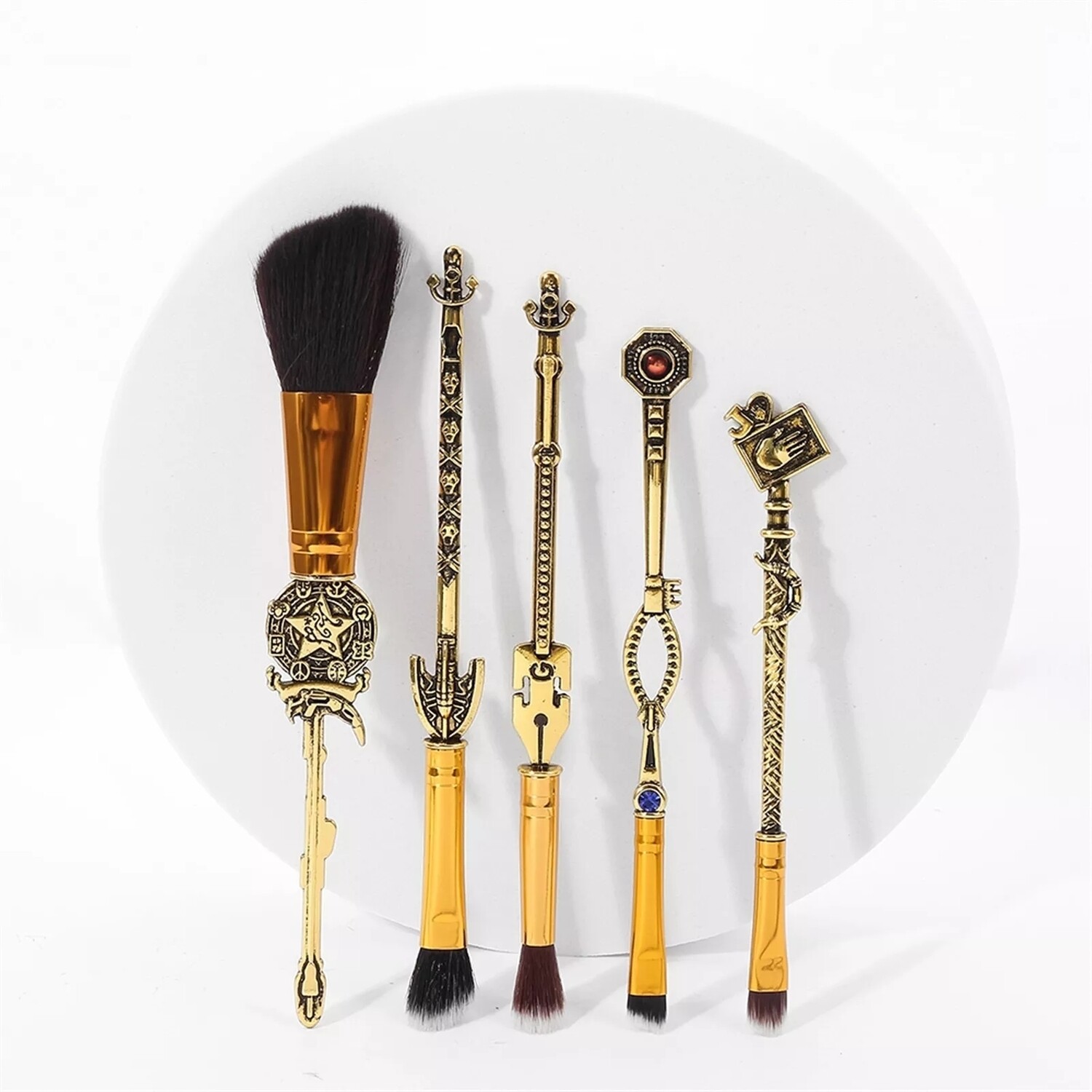 Jojos Bizarre Adventure Japan Anime Makeup Brush Set Blush Blending Eye Shadow Lip Cosmetic Beauty Make Up Brush