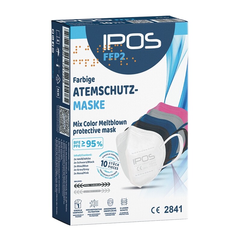 IPOS FFP2 Masken MIX (10er Box)