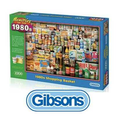 Gibsons Memories of the 1980's Shopping Basket