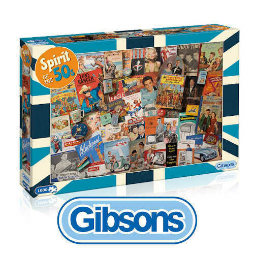 Gibsons Spirit of the 50's 1000 piece Jigsaw Puzzle