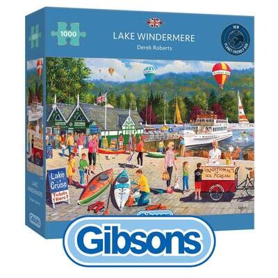 Gibsons Lake Windermere 1000 piece Jigsaw Puzzle