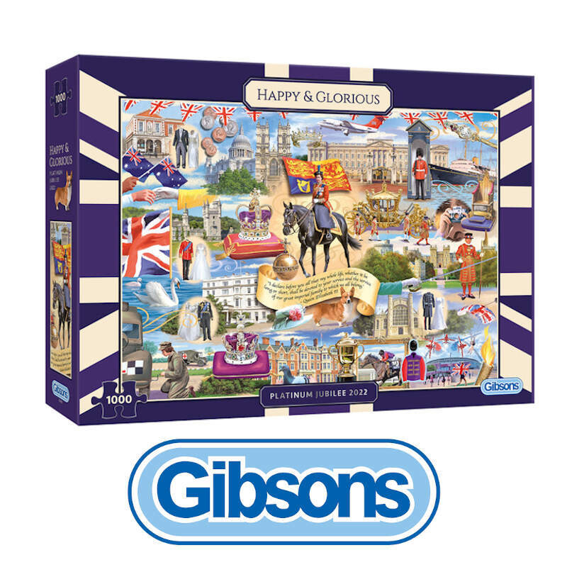Happy and Glorious 1000 piece Jigsaw Puzzle