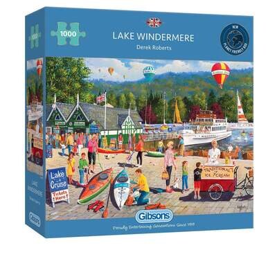 Lake Windermere Gibsons 1000 piece Jigsaw Puzzle