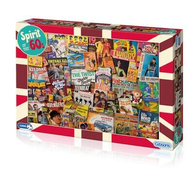 Spirit of the 60's Gibsons 1000 piece Jigsaw Puzzle