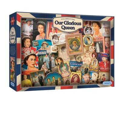 Our Glorious Queen Gibsons 1000 piece Jigsaw Puzzle
