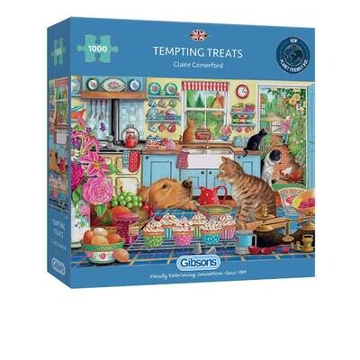Tempting Treats Gibsons 1000 piece Jigsaw Puzzle