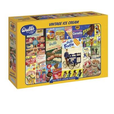 Vintage Ice Cream Gibsons 1000 piece Jigsaw Puzzle