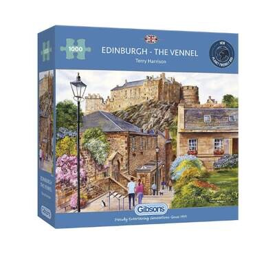 Edinburgh - The Vennel 1000 piece Gibsons Jigsaw Puzzle