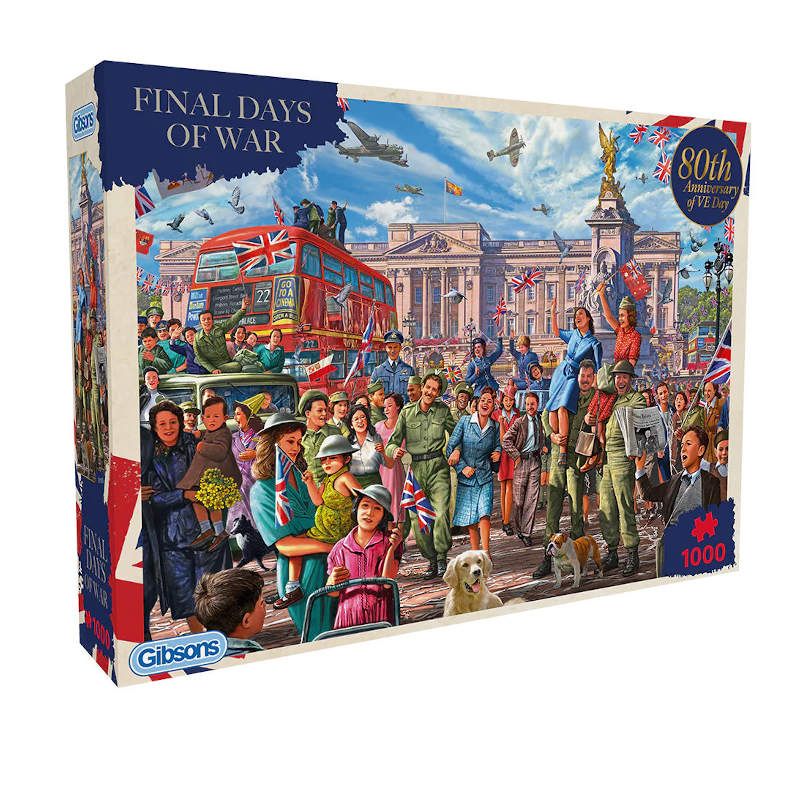 Final Days of War Gibsons 1000 piece Jigsaw Puzzle