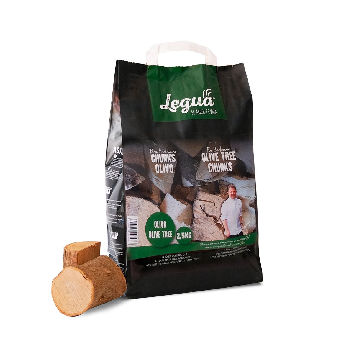 Räucherholz Olivio Olive Tree Chunks Olivenbaum 2.5kg