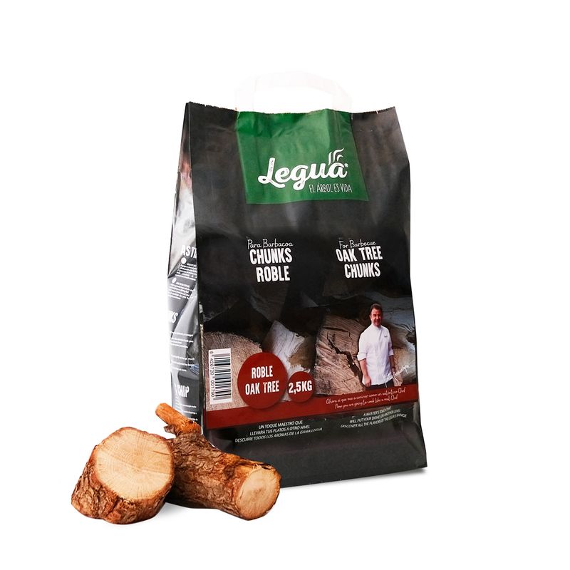 Räucherholz Roble Oak Tree Chunks Eiche 2.5kg