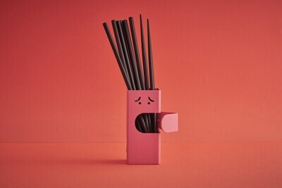 &quot;Frightened&quot; Pink Bot