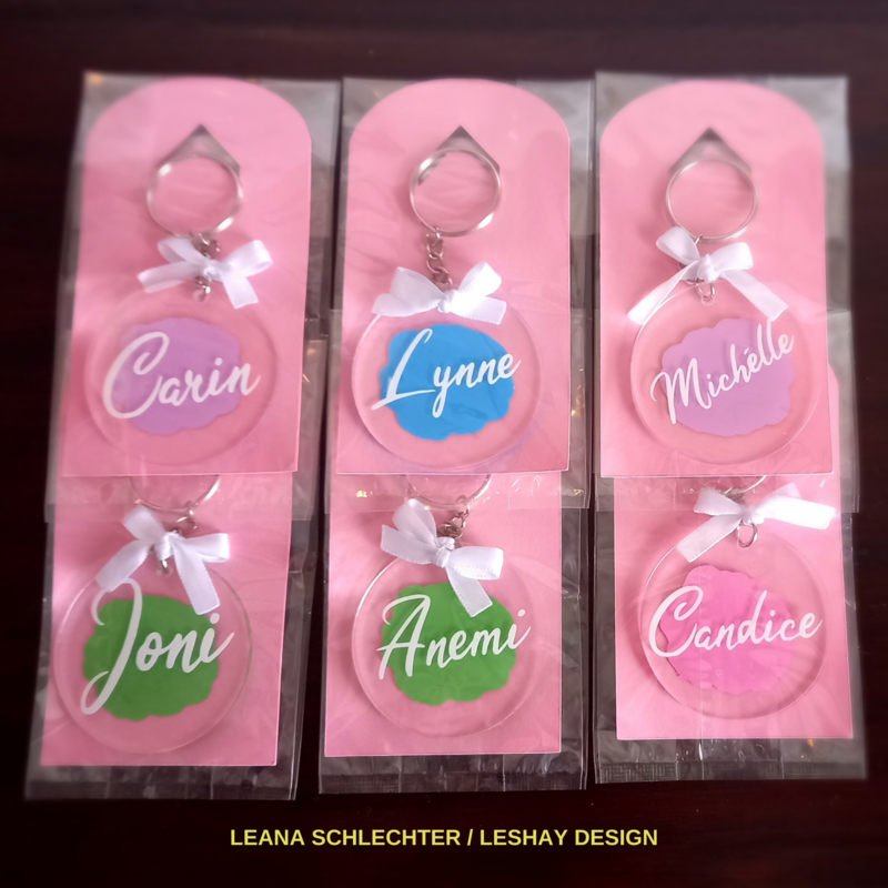 Personalized keyring