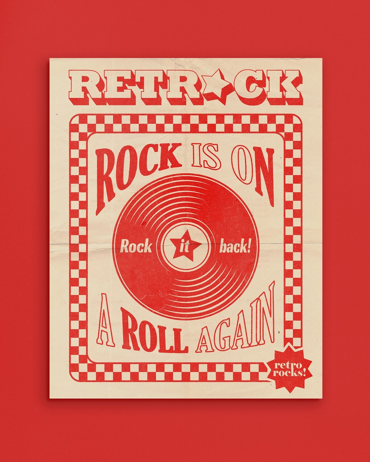 RETROCK POSTER