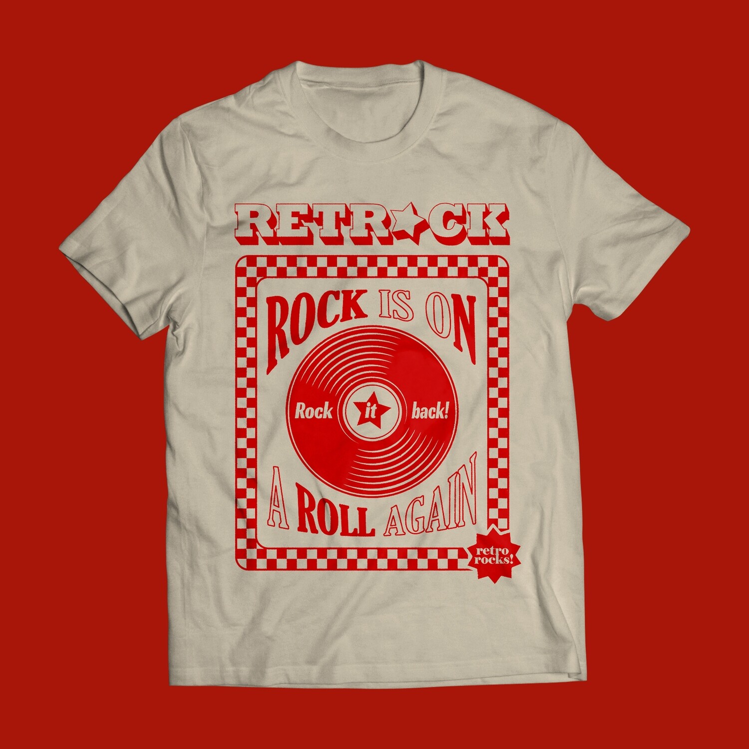 RETROCK TEE (JUST FRONT)