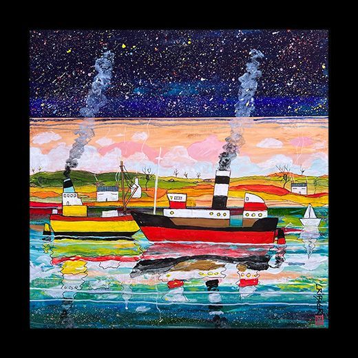 La nuit tombe
