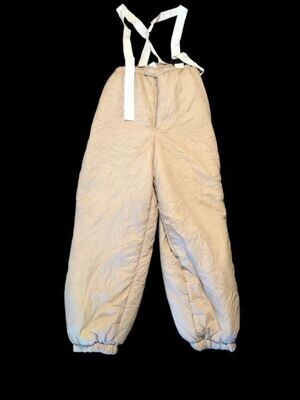 British army softie trousers with braces sand colour only