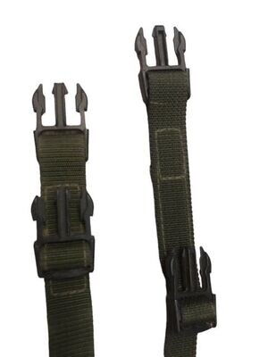 Connector webbing strap for British Army day pack yoke