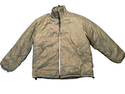 New green Pertex softie bivvy jacket in stuff sack Large
